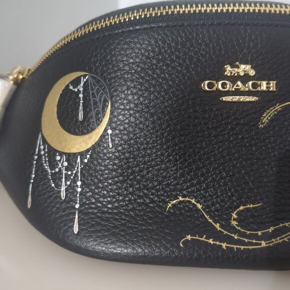 Coach NWT Belt Bag With Chelsea Animation Fanny Pack Moth Butterfly Champlain - Picture 6 of 12